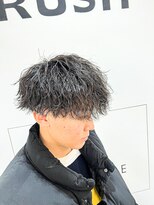 ダズルヘアラッシュ(DAZZLE hair RUSH)&nbsp;波巻きパーマで美シルエットを！