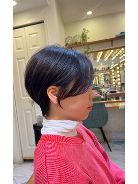 ロンド パルティール 大宮(Lond partir) 前髪パーマアッシュカラーレイヤーロンググレーベージュ[大宮]