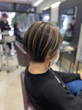 ノーム バイ アウラ(norm. by aura) ミルクティーベージュダブルカラーハイライトケアブリーチ