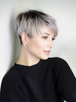 ヘアーメイク レリィ(Hair make Relie)の写真/《オーガニックカラー＆カット¥11550》髪に優しい薬剤を使用◎炭酸ソーダスパ&潤いトリートメント付♪