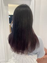 モア 岡崎(more)&nbsp;stylist大山《アンブレラカラー》グレージュとラベンダーピンク