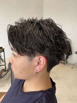 シアター 高崎(THEATER) ツイストスパイラルパーマ刈り上げ