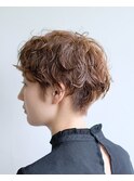 マッシュショート#ケアパーマ#ショートカット#簡単スタイリング