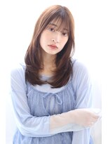 ヘアリゾート バレンタイン(hair+resort valentine)&nbsp;ストレートレイヤー☆20代30代40代