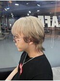 #黒髪#ボブルフ#ネビージュ#小顔#ワンレン