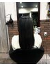 縮毛矯正ストレート+トリートメント ￥17600→￥14600