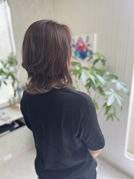 ルポワール(Reposir)の写真/通いやすい価格×プライベートサロン［カットリタッチカラー￥7500］あなたの理想の色味を叶えます♪