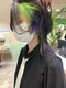 ヘーゼル 博多(HAZEL.)の写真/エッジの訊いたスタイルであなただけの髪型を＊インナーカラーやハイライトでもっと可愛く★当日予約OK◎