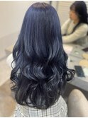 アンブレラカラー／こなれミディ／ウェーブパーマ／韓国マッシュ