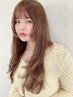 《新規》質感ケアカラー+厳選トリートメント+マイクロバブル￥1,400→￥12,000