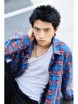 アフィナー 新宿(Afinar) メンズショート ニュアンスパーマ