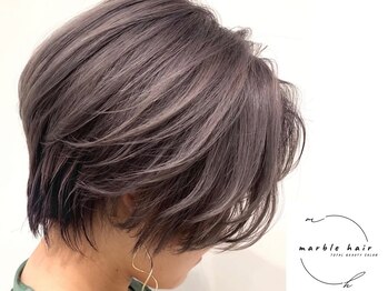 marble hair