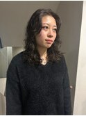[伽羅]大人気のゆるウェーブレイヤーパーマ