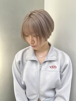 ソル 栄矢場町(SOL)&nbsp;くびれショート/ミルクティーベージュ/ホワイトミルクティー