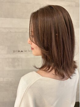 ピカイチ 上通店(pikA icHi)の写真/「ダメージ/ほや毛/ツヤ/髪質変化/まとまりetc」髪の悩みご相談下さい。培った知識と技術で理想のhairに。
