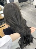 グレージュ/暗髪/髪質改善/韓国風/レイヤーカット/京都河原町
