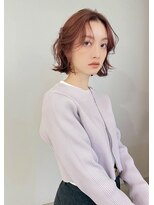 ウクク(UCUCU) ピンクベージュボブ