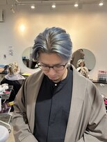 ラック 津田沼(LUCK)&nbsp;青のルーツカラー/ダブルカラーインナーカラーケアブリーチ