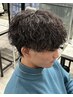 【大好評】カット+波巻きパーマ ¥10000(大阪/メンズパーマ)