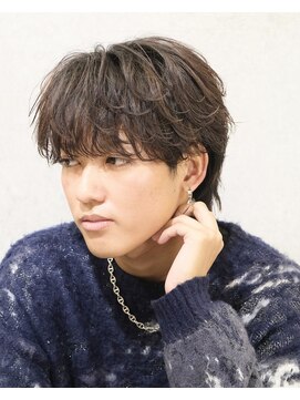 ビカムメンズヘアー 栄店(become men's hair) フェザーショートゆるふわジャニーズ