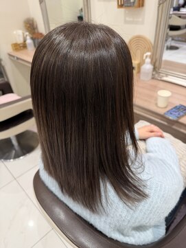 アッシュ 戸田公園店(Ash) 縮毛矯正履歴対応 白髪ぼかしハイライト