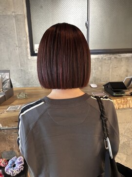 エイミー(amy.) ボルドーミニボブ