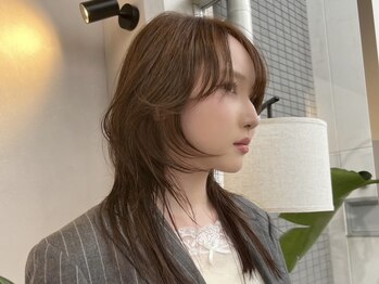 ルク(ruq.)の写真/【長野駅徒歩5分】大人にもハマる◎話題の韓国ヘアも、甘め~ナチュラルで取り入れやすいスタイルに♪