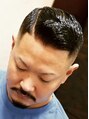 バーバースタイルズ 函館 スキンフェード×サイドパートスタイル