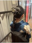 卒業式　ヘアセット・袴