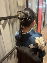 スタジオアール(studio R) 卒業式 ヘアセット・袴