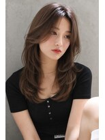 ブラン 梅田(Blanc)&nbsp;【Blanc】レイヤーカット＿韓国ヘア＿20代30代40代50代