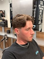 リレーションメンズヘアー(RELATION MEN'S HAIR)&nbsp;フェードスペインカールシャドウパーママンバンヘア