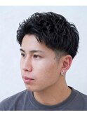 時短セット◎くせ毛を活かすパーマ風ショート