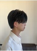 66. メンズショートカット/韓国風マッシュ/ダウンバング