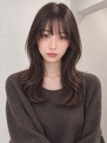 キース ヘアアンドメイク 恵比寿(kith. hair&make)&nbsp;秋カラー くびれミディアム 髪質改善カラー ブリーチなし 恵比寿