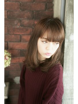 アジュール ヘアデザイン(Aｊu r hair design) ふんわりワンカールミディ