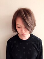 ロンド ブランシュ 錦糸町北口(Lond blanche)&nbsp;グレージュカラーのふんわりボブスタイル☆担当 副店長 川上功介