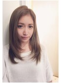 ナチュラルストレート☆大人レイヤー