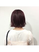 クラン(clan)&nbsp;ボルドークラシカルシルエット厚めバングエアリーボブ