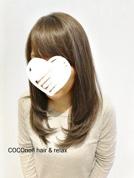 ココノイル ヘア アンド リラックス(COCOnoil hair&relax) ロングレイヤー