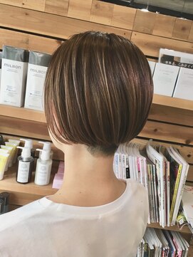 ヘアカロン 熊本本店(Hair CALON) ベージュカラー×バレイヤージュ