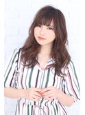 モテ前髪とひし形シルエットで愛され小顔ヘア☆ピンクパール☆