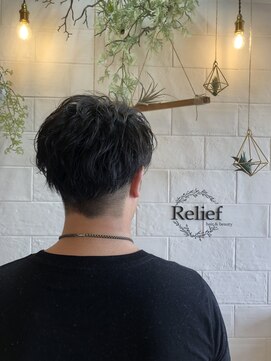 リリーフ(hair&beauty Relief) 【Relief】韓流パーマッシュ