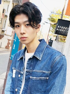 キアラ(Kchiara) センターパート×パーマ