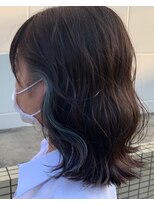 スウィート ウィッチ(Sweet Witch)&nbsp;インナーカラーブルー