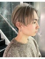 シェリ ヘアデザイン(CHERIE hair design) マッシュスタイル×ホワイトグレー