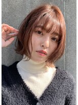 バズ(BUZZ) 春色のツヤっとボブ★さのあおい