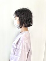 ゴーズゴードットビー 吉祥寺(go s go .b)&nbsp;ミックスパーママロンベージュAラインボブ【吉祥寺】