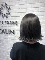 ヘア スパ ビューティー エールフォルム(HAIR SPA BEAUTY YELLFORME)&nbsp;透明感グレージュカラー×切りっぱなしボブ