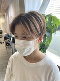 10代20代30代/丸み/ショート/束感/マッシュ/ジェンダーレス